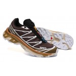 Salomon XT-6 Advanced Unisex Sportstyle Shoes In Brown White For Men