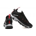 Salomon XT-Rush Unisex Sportstyle Shoes In Black Gray For Men