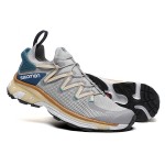 Salomon XT-Rush Unisex Sportstyle Shoes In Gray Sand For Men