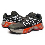 Men's Salomon XT Street Black Green Orange Shoes