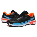 Salomon XT-Wings 2 Unisex Sportstyle Shoes In Black Blue Orange For Men